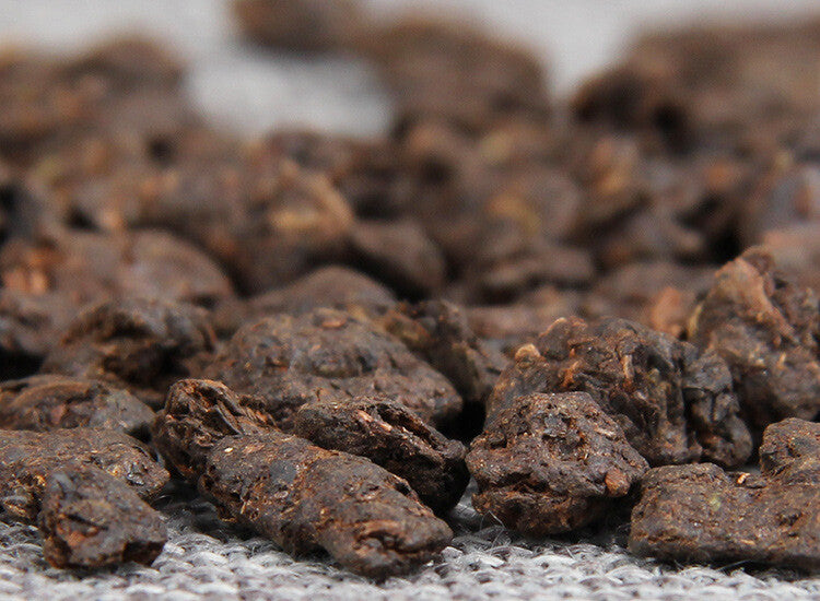 Fossil Tea Broken Silver (Glutinous Fragrance) Yunnan Ancient Tree Puerh Tea