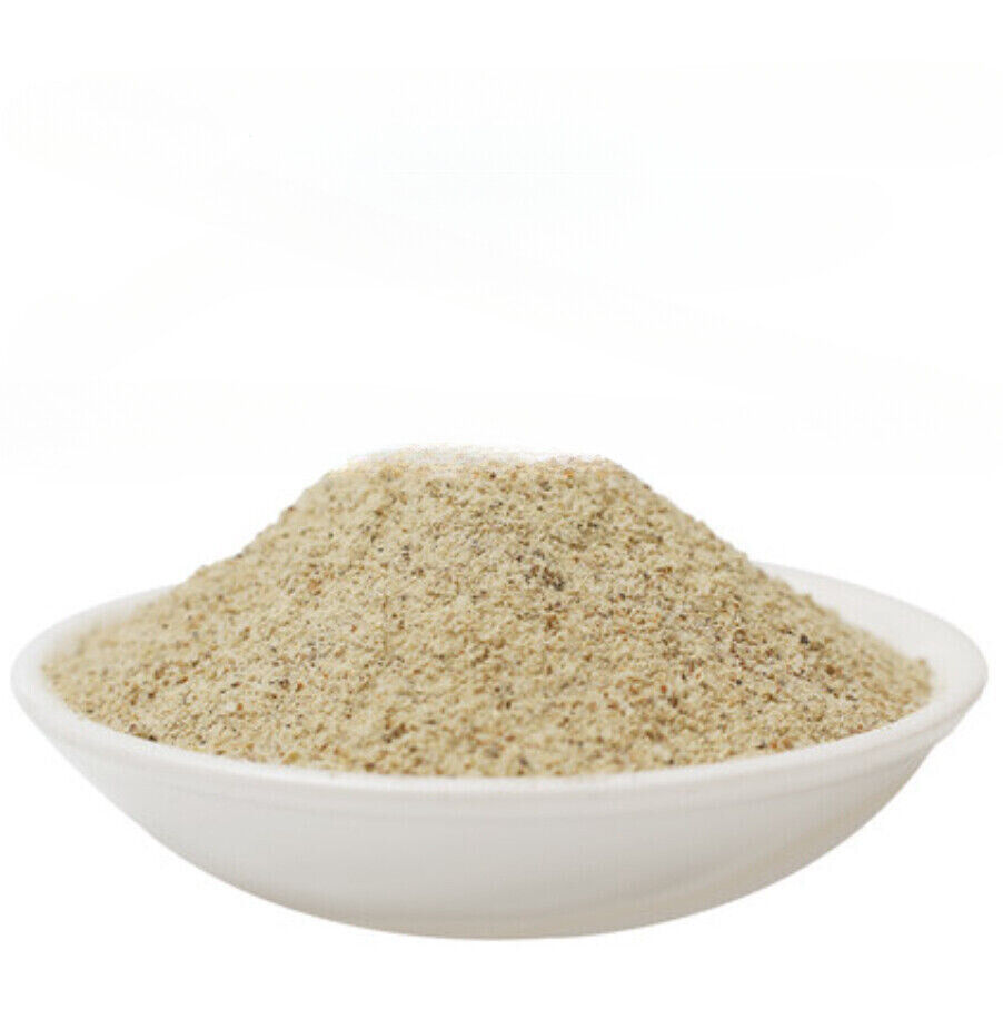 HELLOYOUNG Pure White Pepper Powder Ground 1KG-Strong Flavour, TOP Grade