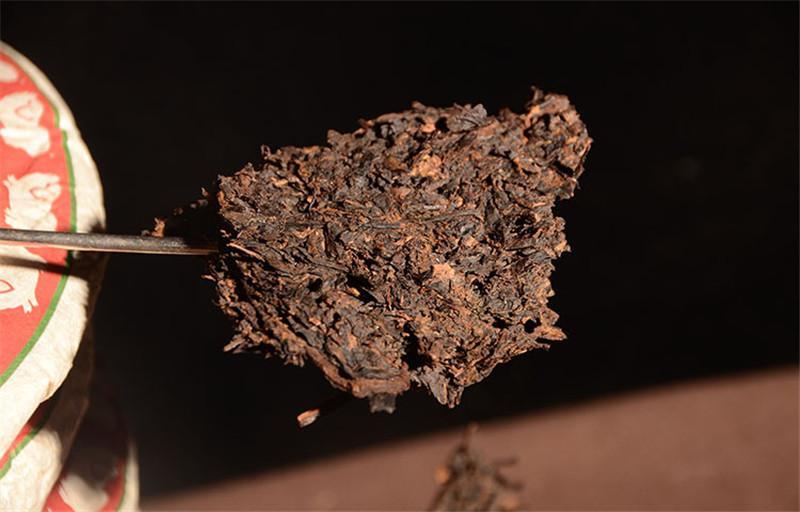 357g Classic Old Ripe Pu-erh Tea Cake Yunnan Tea Original Flavor Black Puer Tea