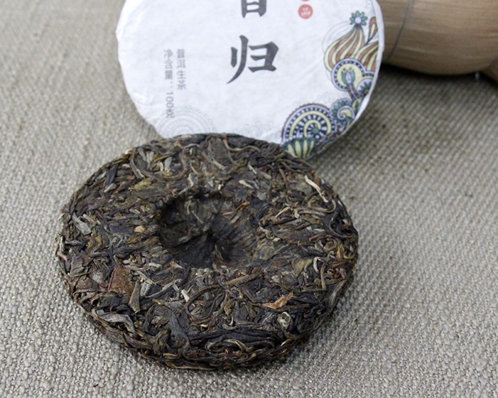 Thé Pu'er du Yunnan 10 gâteaux 100g thé d'arbre ancien Bangxiji