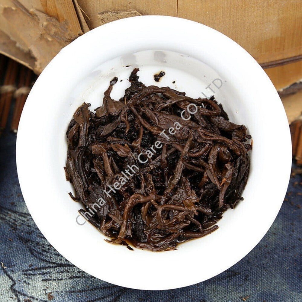 Menghai Ripe Puerh Tea Cake 357g Organic Ancient Tree Black Tea Premium