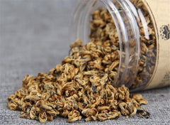 HelloYoung65g Yunnan Fengqing Dianhong Biluochun Tea Golden Screw Black Red Tea Green Food