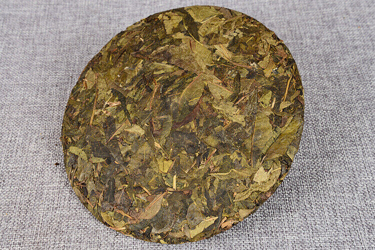Puerh Tea Centennial Ancient Tree 357g Raw Cake Golden Leaf Puerh