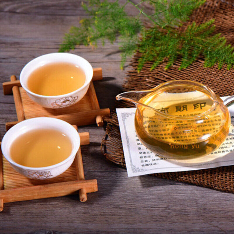 Aged Pu'er Raw Tea Pressed Tea Cake  Natural Old  Puerh Green Tea 357g/12.59oz
