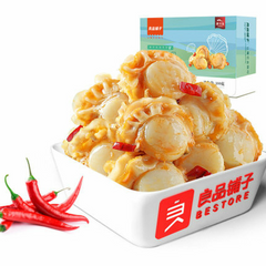 良品铺子100g Liang Pin Pu Zi Spicy scallop 香辣虾夷扇贝100g