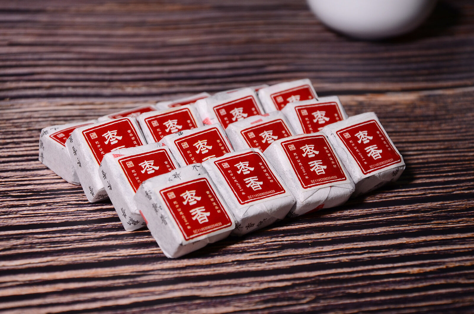 Yunnan Jindian Jujube Small Square Brick Aged Pu-erh Ripe Tea Small Tuo Tea 500g