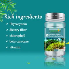 Natural Spirulina Tablet Weight Loss Beauty Anti-aging Pill