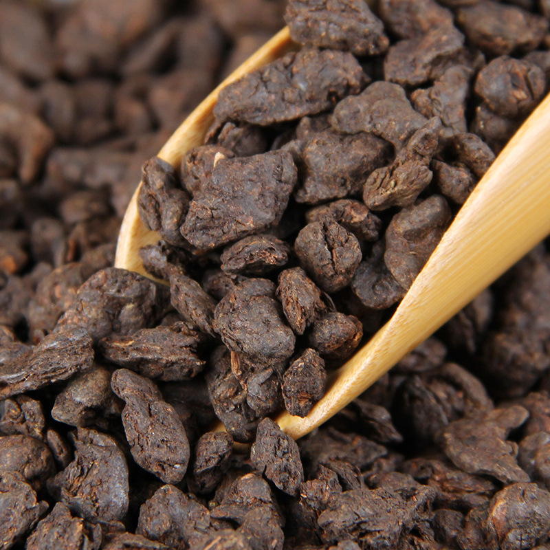 500g/1.1LB Crushed Silver Old Tea  Pu'er Tea Pu'er Ripe Tea  Head Craft Tea
