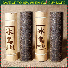 500g Yunnan cha Puer Tea BingDao Ancient Pu'er Tree Old Puerh Tea Bamboo Package