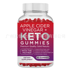 Apple Cider Vinegar Gummy Bears Vitamins for Bowel Movements 60 Capsules