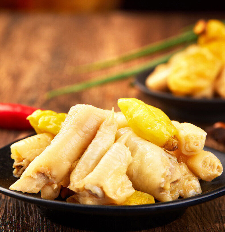 Youyou Pickled Pepper Chicken Feet  Spicy Snacks Chongqing Specialty 有友泡椒凤爪山椒鸡爪