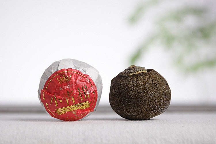 250g Bamboo Basket Yunnan Puerh Tea Xinhui Xiaoqingkang Palace Puerh Ripe Tea