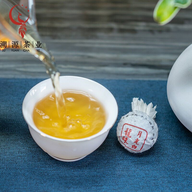HelloYoung 500G Yunnan White Tea Moonlight White Dragon Pearl Spherical Handcrafted
