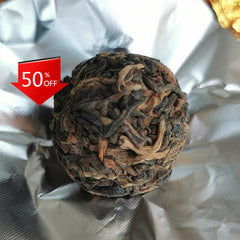 Dragon Pearl Puerh Loose Tea Golden Bud Dragon Pearl Ancient Tree Ripe Tea 500g