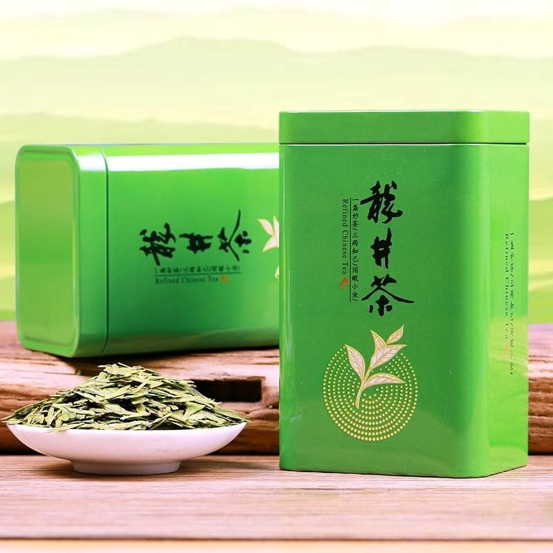 West Lake Flower Longjing Green Tea 2025 Pre Qing Premium Gift Box Fragrant Buds