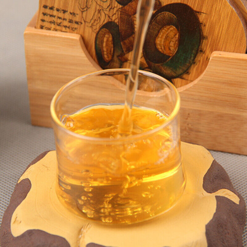 100g 2019 Yunnan China Raw Pu-erh Tea Mountain Rhyme Shen Puer Qizi Tea Cake