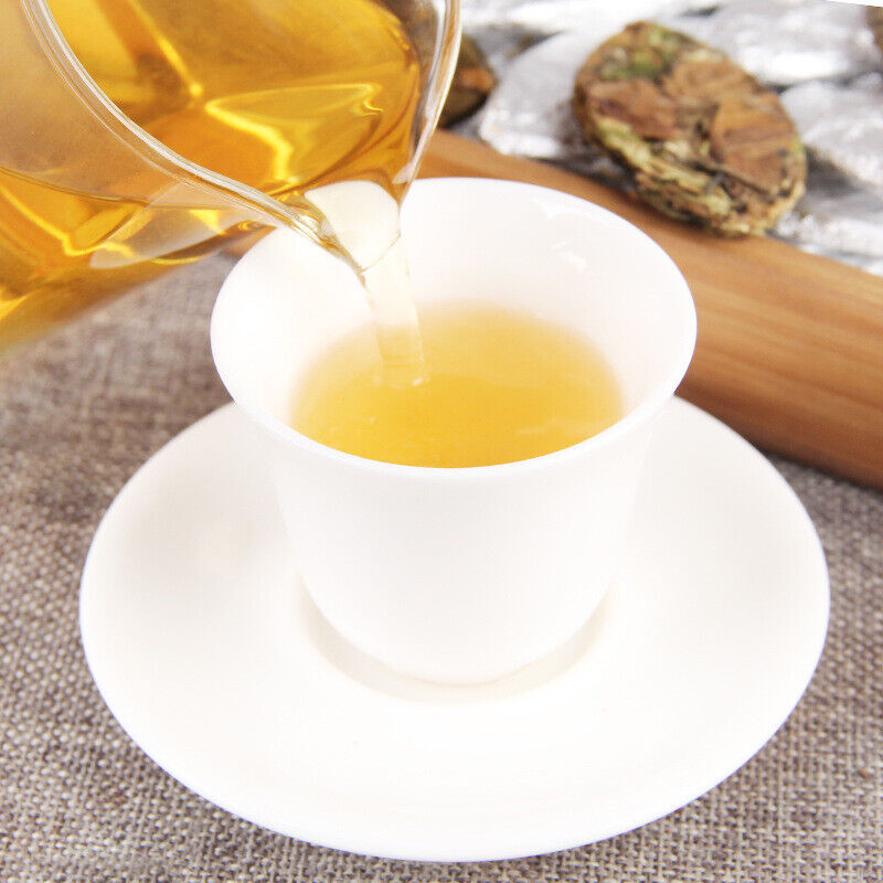 HelloYoung 500g Yunnan Alpine Ancient Tree White Tea Organic Golden Leaf Sun Sun White Tea