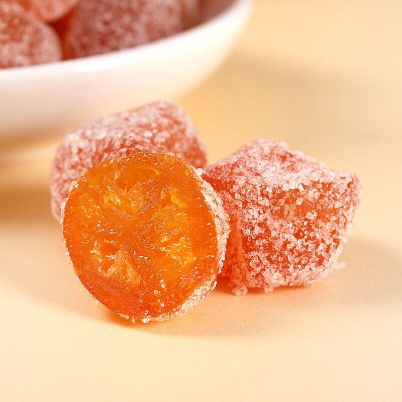Dried Rock Sugar Kumquats Canned Tianshan Snow Oranges Dried Fruits Snacks