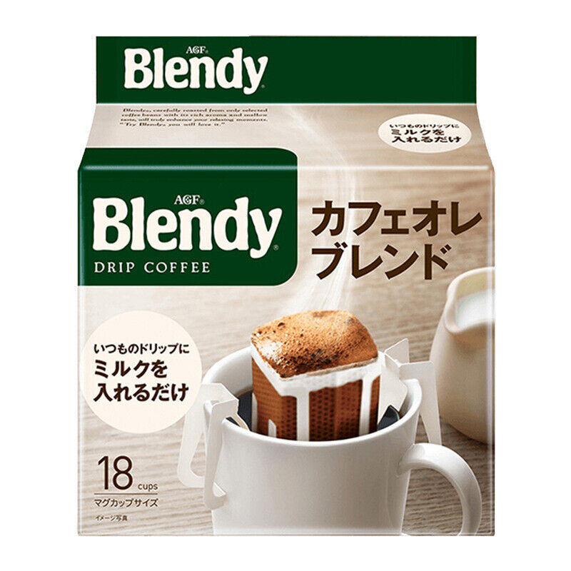 Japanese Imported AGF Ear Coffee Freeze-dried American Blendy Black Coffee 126g