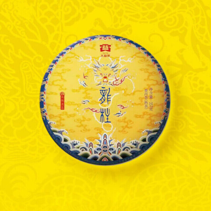 Dragon Pole * TAETEA Menghai Dayi Pu-erh Tea Ripe Puer Shu Cake 357g 2101