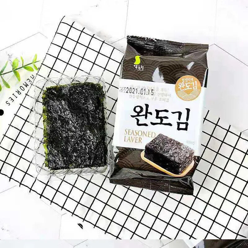 Organic Seasoned Roasted Seaweed Snacks - 4g*27 PK Sweet N' Spicy Nori