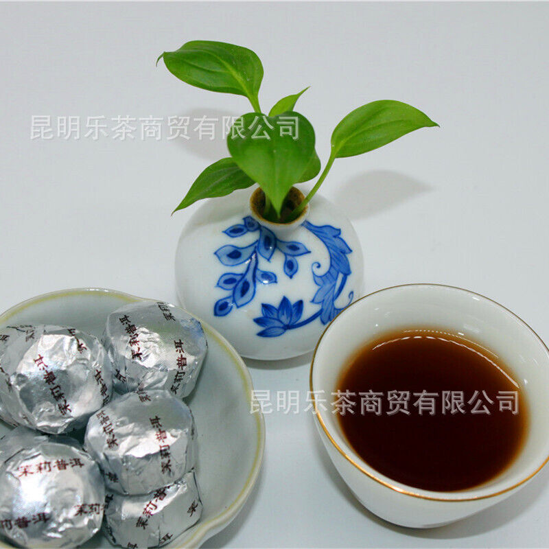 HelloYoung 500g Yunnan Pu'er Tea Jasmine Tuocha Mini Tuo Pu'er Loose Tea Ripe Tea
