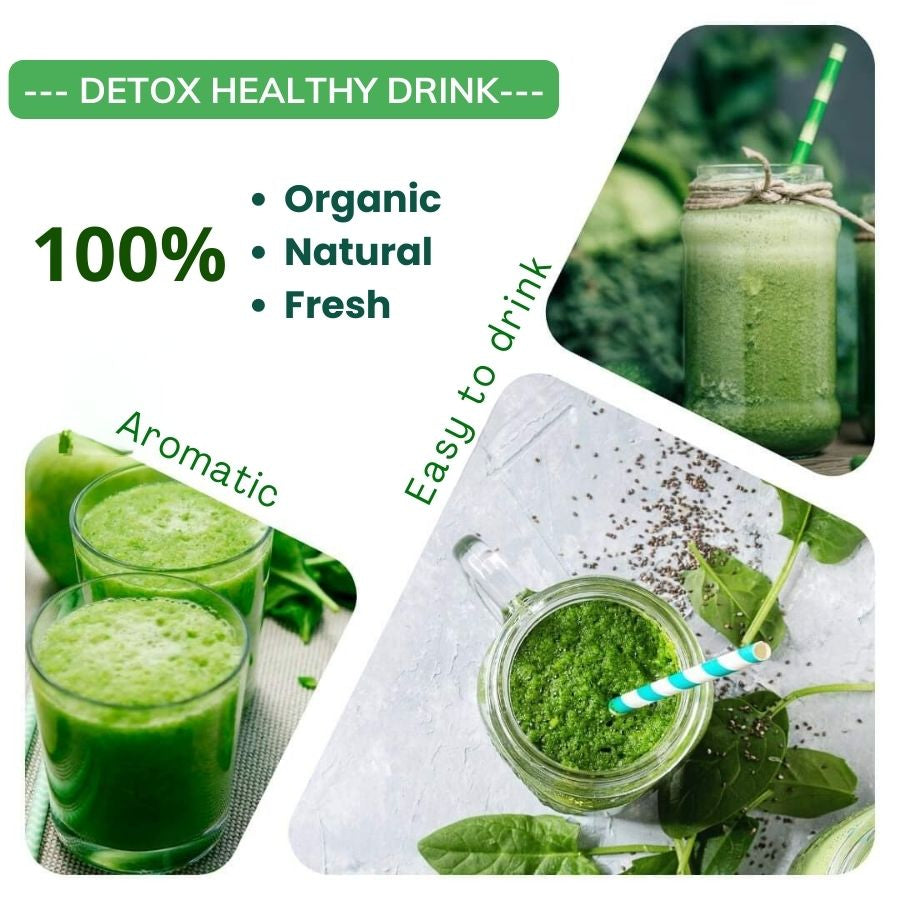 HelloYoung Unsweetened Premium Organic Barley Grass Powder 250g moistening intestines, burning fat, purifying liver, lowering cholesterol