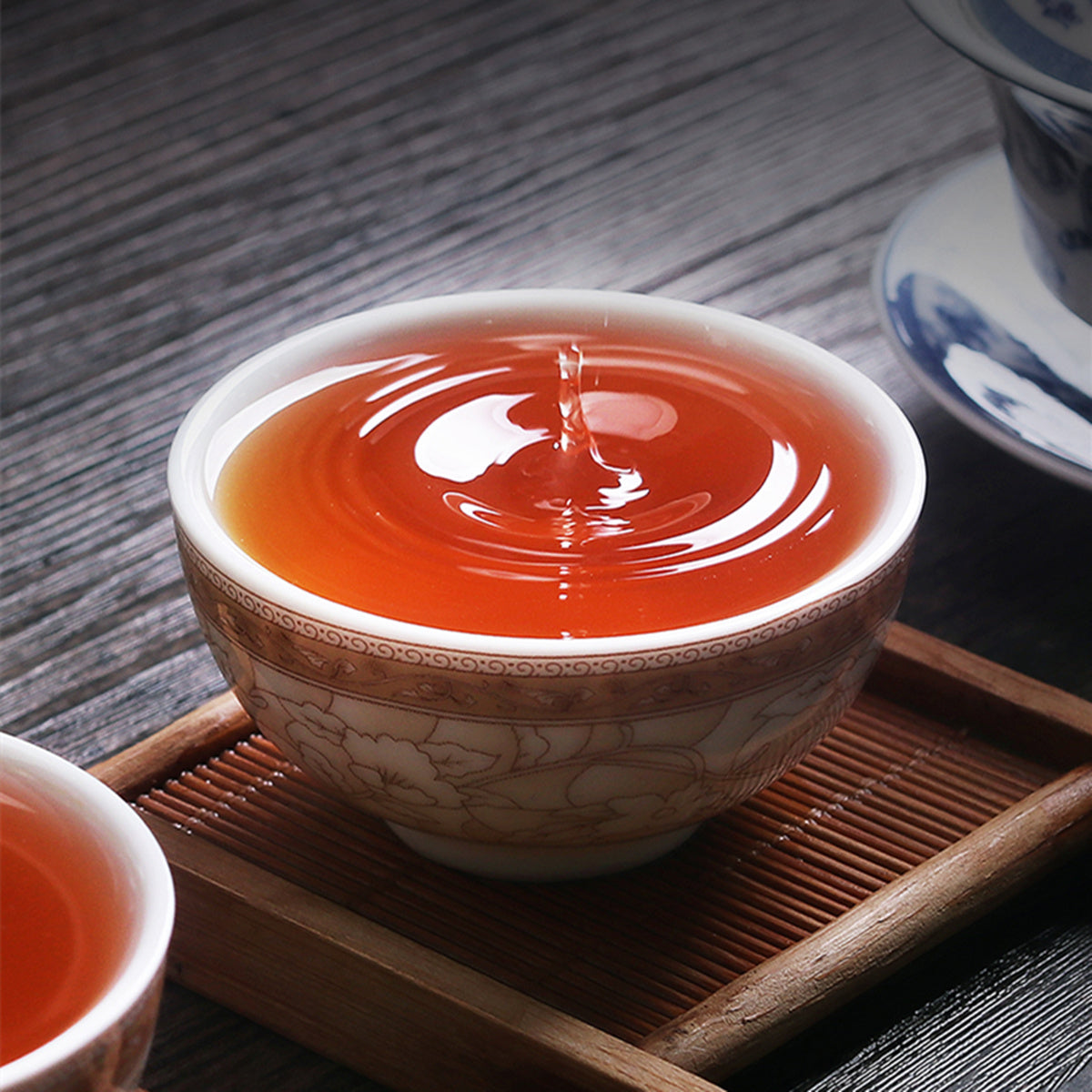 HelloYoung104gHigh Grade Dahongpao Oolong Tea China Advanced Organic Da Hong Pao Black Tea