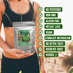 HelloYoung 100% Natural Organic Matcha Powder Culinary Ceremonial Grade 250g/bag Milk Drink Green Tea Dessert Cake Edible Baking Ingredients Ice Cream Tools