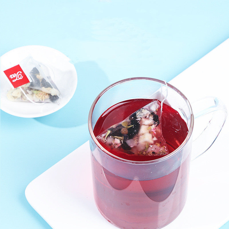 Blueberry fruit tea triangle bag infusion tea apple peach mulberry fruit tea 40g