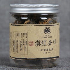 Dianhong Black Tea Handmade 60g Chinese Yunnan Small Golden Ball Canned Red Tea