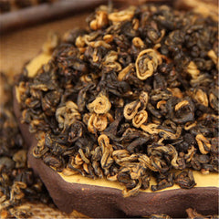 200g Yunnan Dianhong Black Tea Curled (1 Bud 1 Leaf ) Dian Hong Healthy Care