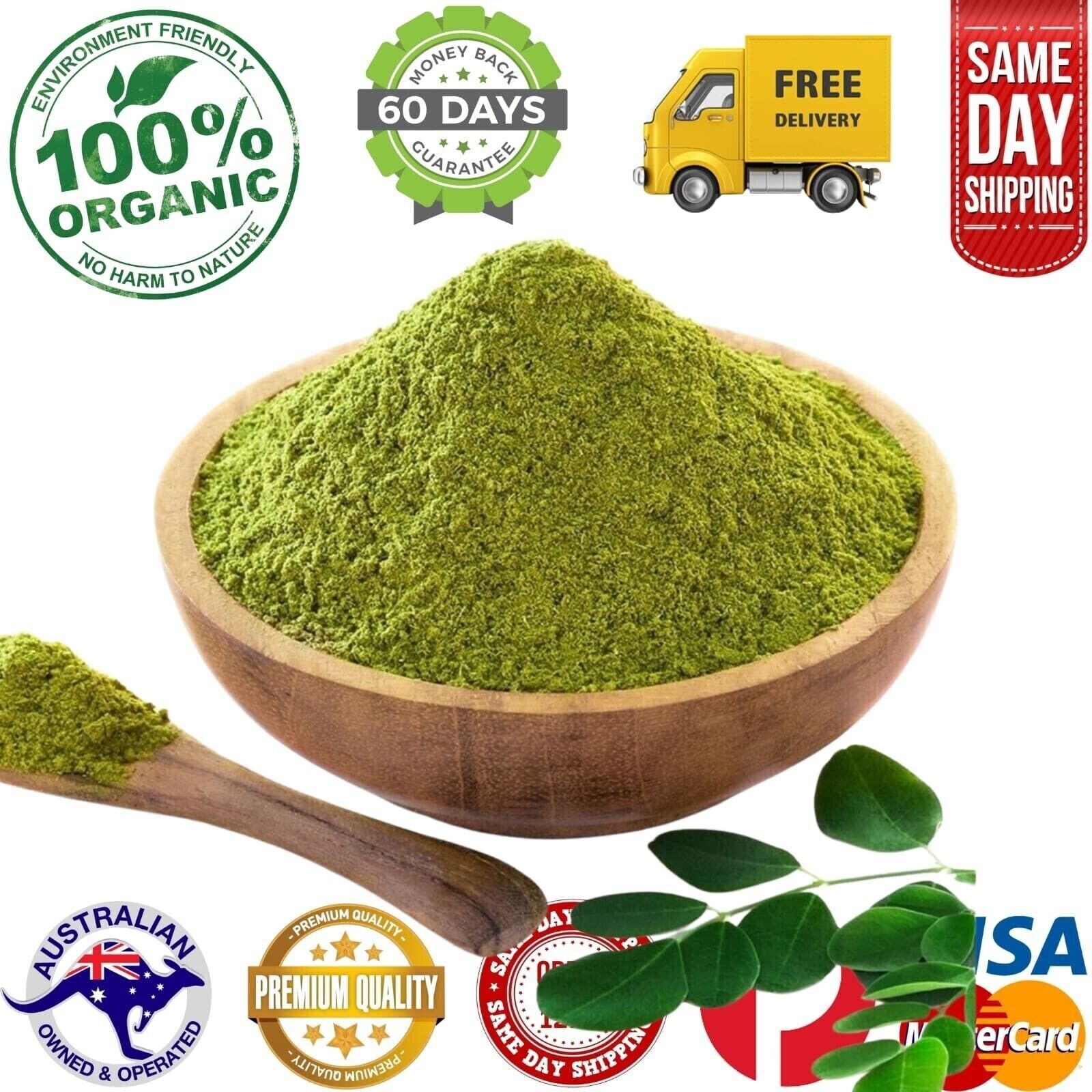 Organic Moringa Leaf Powder Oleifera Premium Herbs Quality Herbal Wholesale