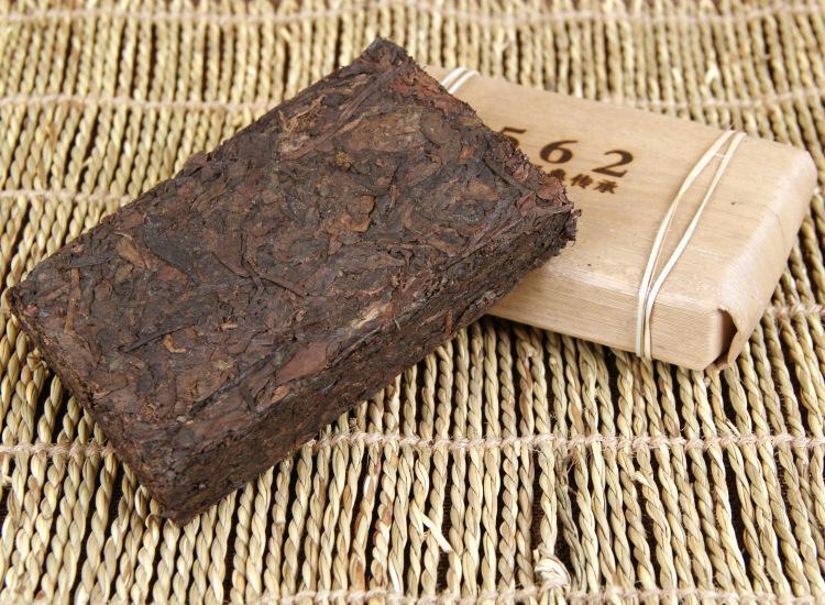 HelloYoung250g Yunnan Puer Shu Tea Top Grade Menghai Xing Hai Ripe Pu-erh 7562 Brick Old Tea
