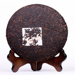Ripe Puer Material Glutinous Rice Fragrant Shu Pu-erh Tea Cake Yunnan Pure 357g