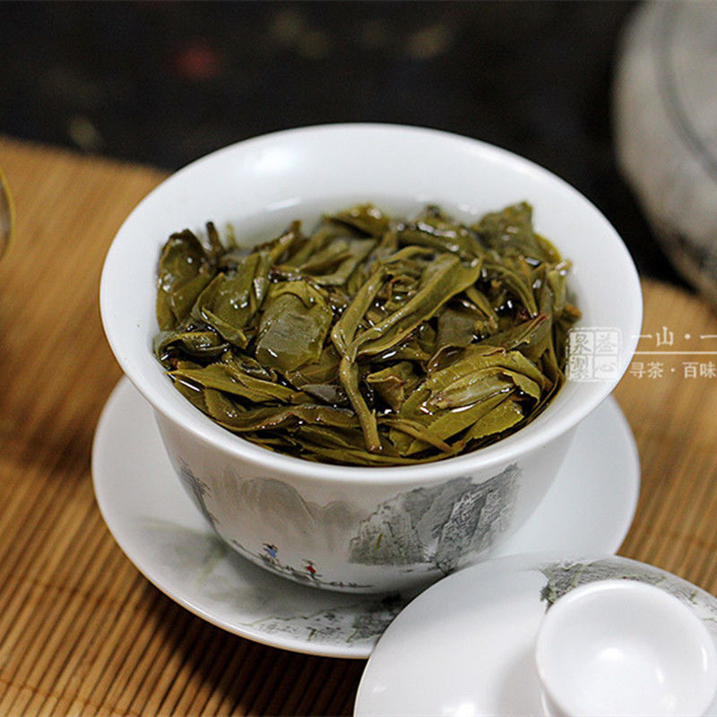 HelloYoung357g Raw Pu-erh Tea Natural Organic Tea China Puer Tea Slimming Health Green Tea