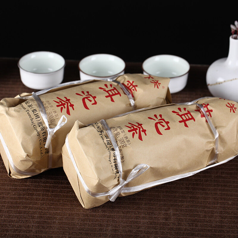 500g 5pcs Yunnan Ripe Pu erh Tuo Tea Pu’er Shu Puer Nature Cooked Pu-erh Tuo Cha