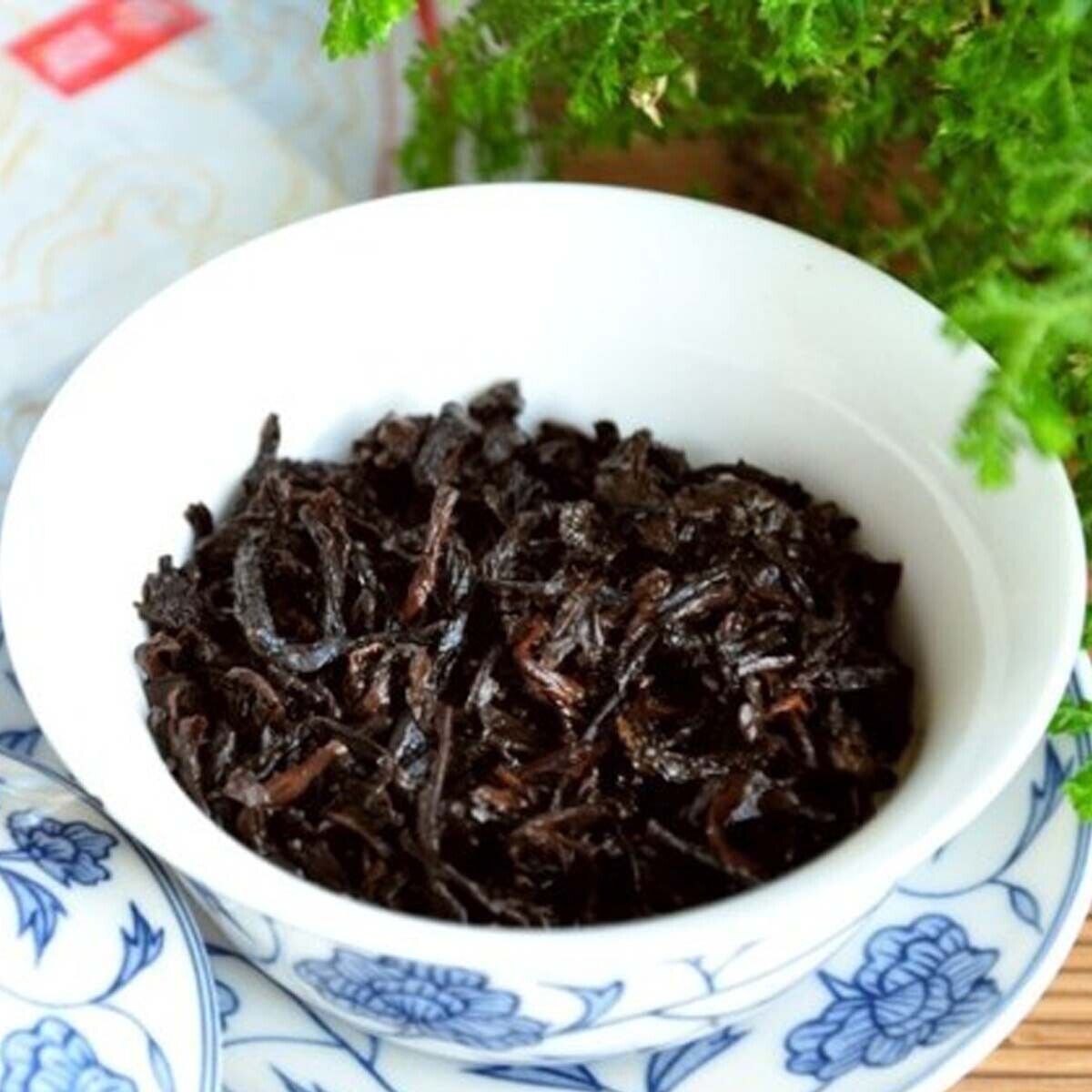 Puer Cooked Black Tea Aged Tribute Cake Ripe Puer Healthy Care 357g High Quality