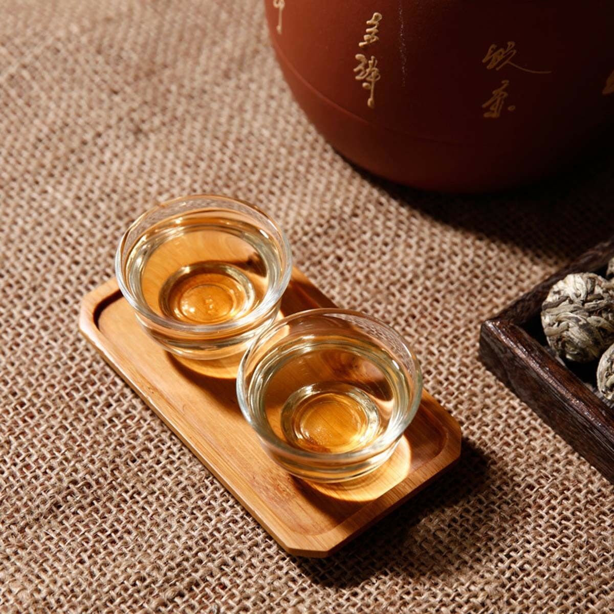 HelloYoung Yunnan Pu-erh Tea Raw Tea Mini Dragon Ball White Silver Needle Health Green Food