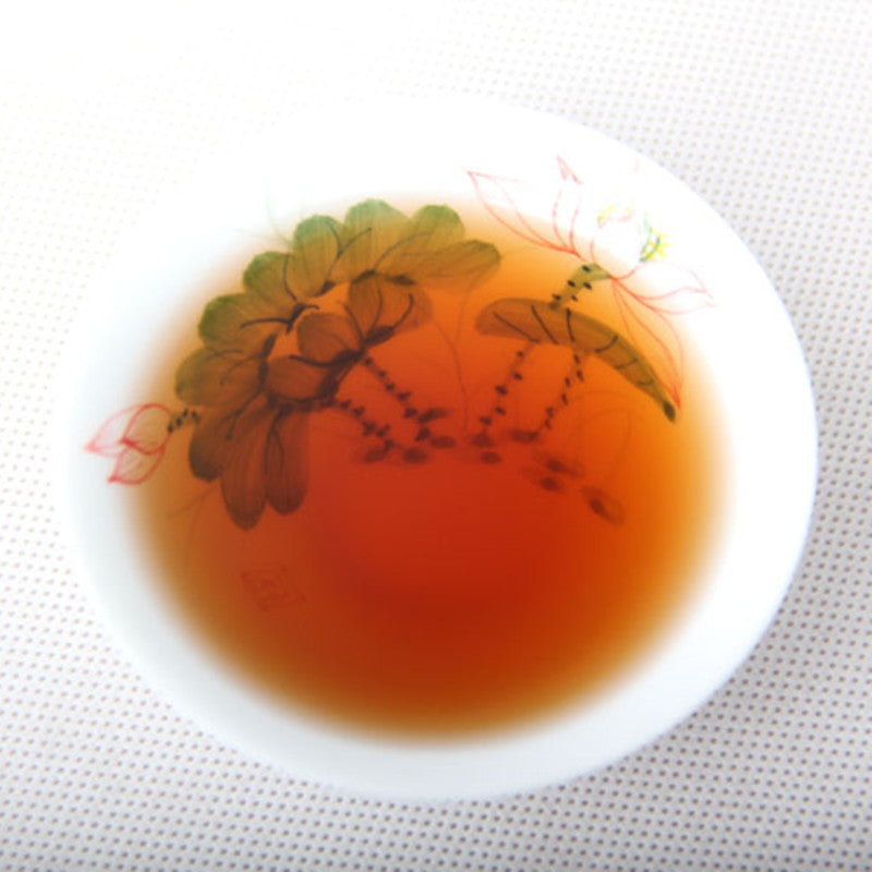 100g Pu-erh Tea Cake Cooked Puer Tea Rose Flavor Slimming Green Food Black Tea