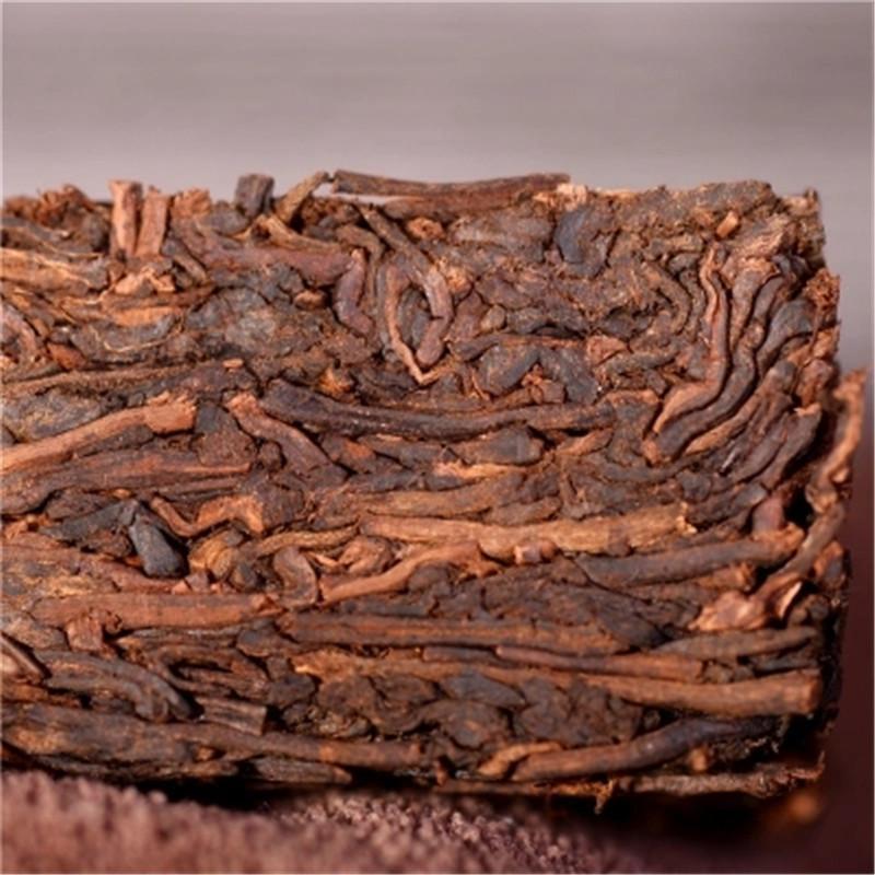 HelloYoung200g Yunnan 10 Years Old Pu-erh Classic Puerh Tea Cooked Puer Tea Shu Pu'er Brick Tea