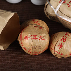 500g 5pcs Yunnan Ripe Pu erh Tuo Tea Pu’er Shu Puer Nature Cooked Pu-erh Tuo Cha