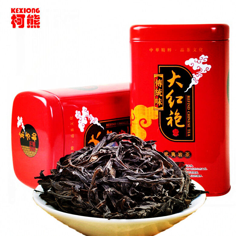 HelloYoung Chinese Organic Da Hong Pao Black Tea 100g Oolong Tea Gift Package Healthy Drink