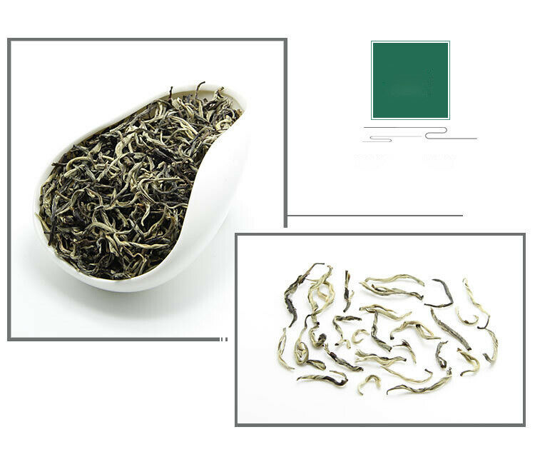 HelloYoung Organic Jasmine Green Tea Premium WhiteHair Monkey Jasmine Flower Tea Loose Leaf