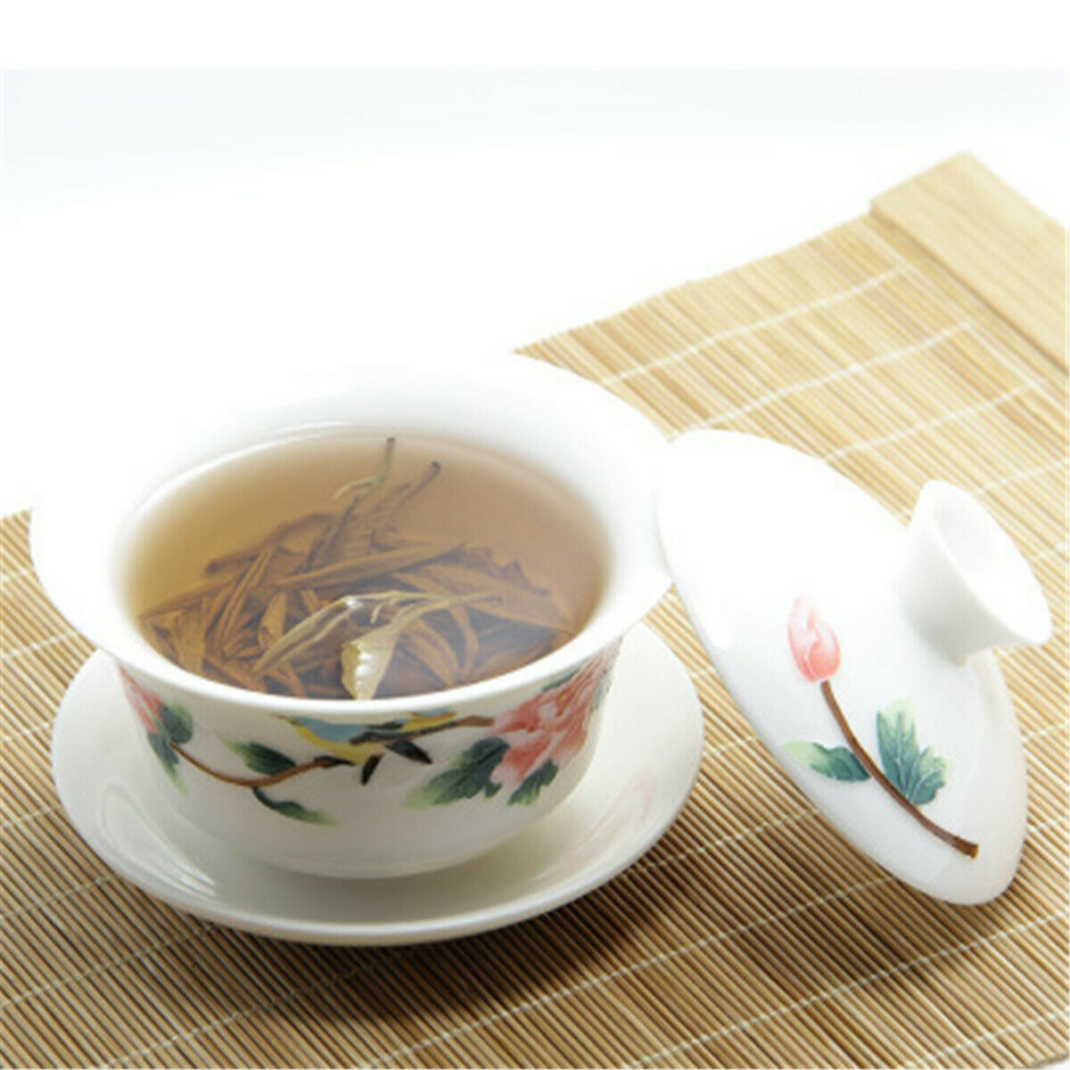 HelloYoung Organic Jasmine Green Tea Premium WhiteHair Monkey Jasmine Flower Tea Loose Leaf