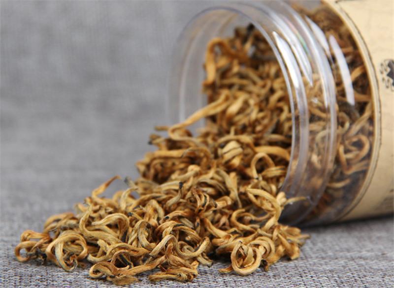 HelloYoung 40g Yunnan Dianhong Black Tea Organic Kung Fu Red Tea Honey Golden Buds Leaf Tea