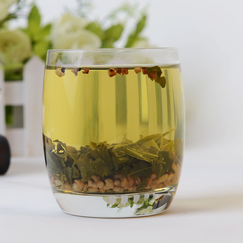 100g Organic Genmaicha Sencha with Rice Premium Brown Rice Green Tea Herbal Tea