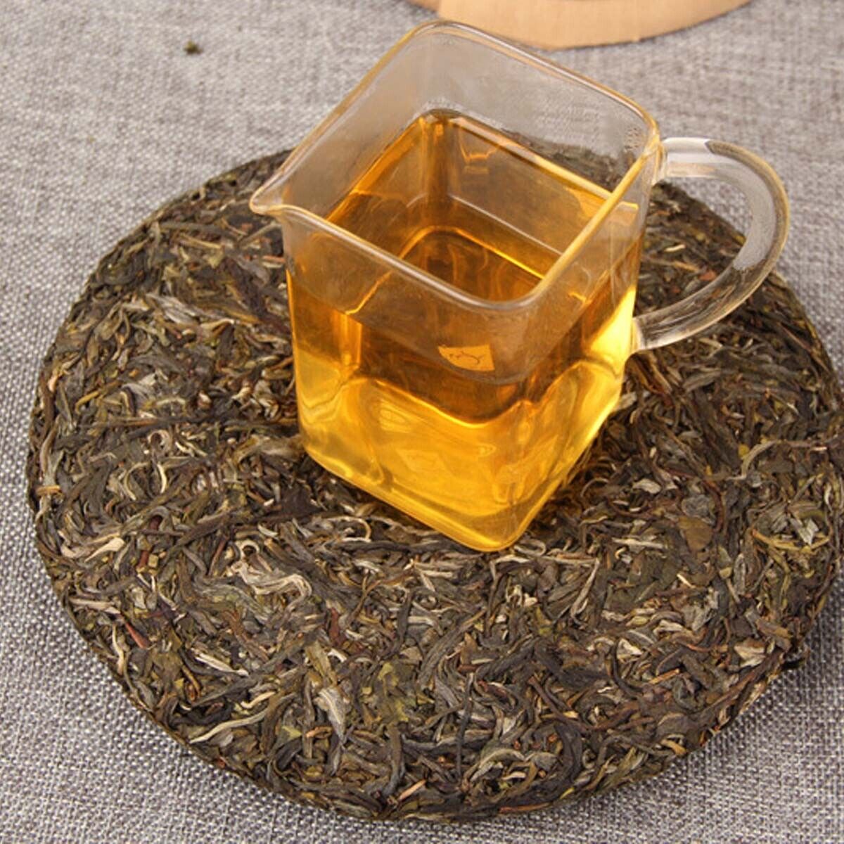 Old Ancient Tree Mingqianchun Handmade Tea Health Drink Sheng Cha Cha Puerh Tea