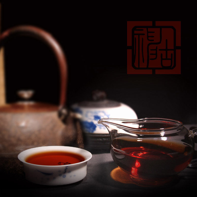 HelloYoung357g Top Grade Chinese Puer Tea Health Care Tea Original Ripe Pu-erh Tea Organic Tea
