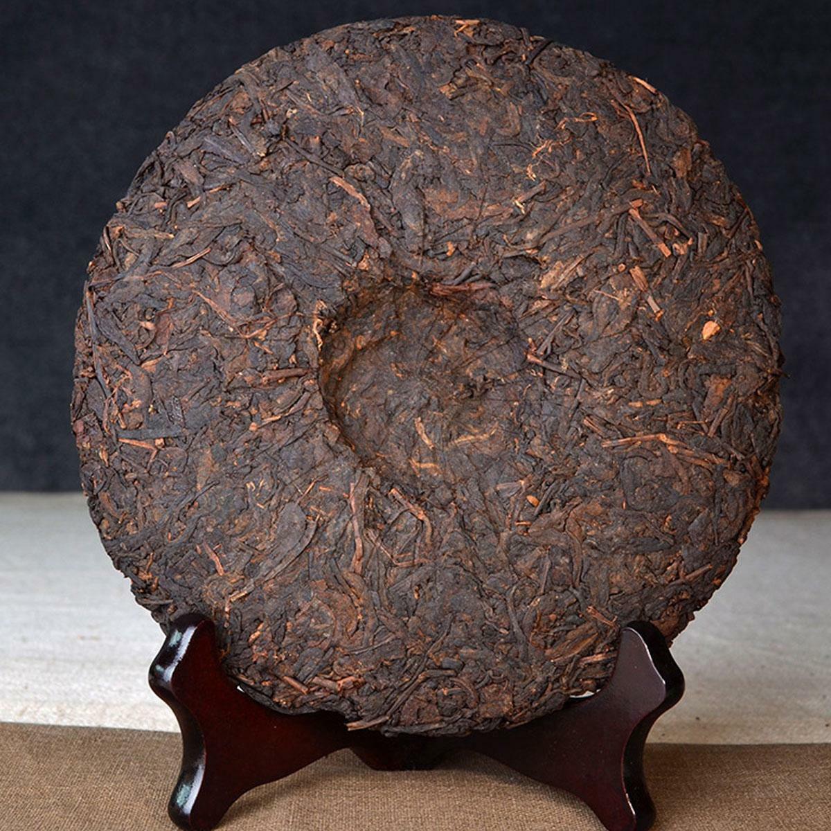357g Organic Ripe Pu-erh Tea Menghai Chinese fermented Old Yunnan Puer Tea Cake